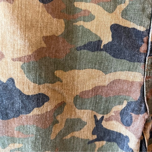 Madewell Camo high rise slim boy jean size 26 - Picture 2 of 6